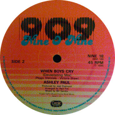 Ashley Paul - When Boys Cry