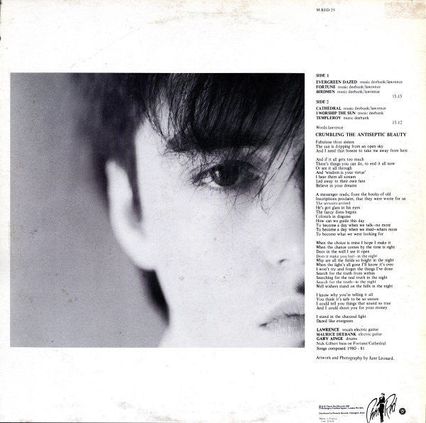 Felt - Crumbling The Antiseptic Beauty