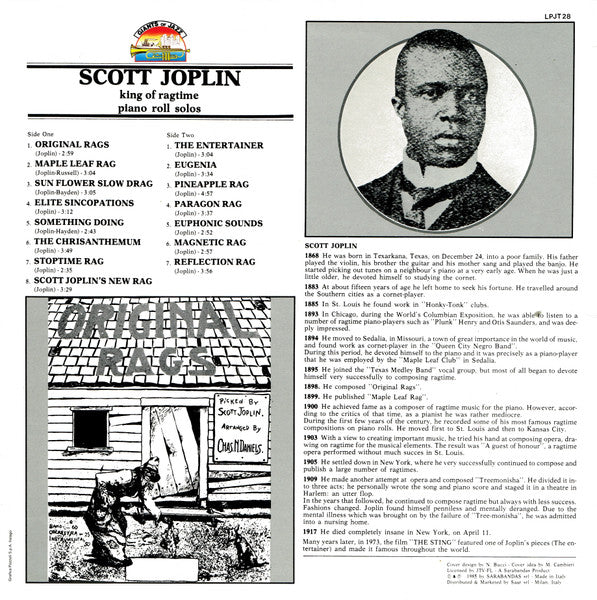 Scott Joplin - King Of Ragtime