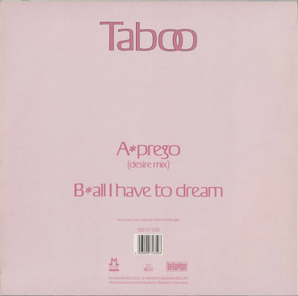 Taboo (17) - Prego