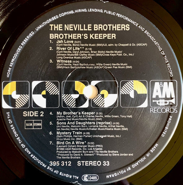 The Neville Brothers - Brother's Keeper