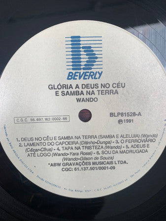 Wando - Glória A Deus No Céu E Samba Na Terra