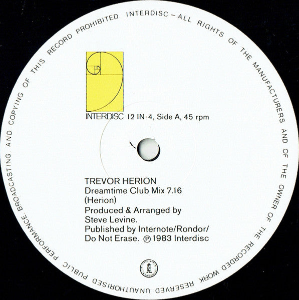 Trevor Herion - Dreamtime (Club-Mix)