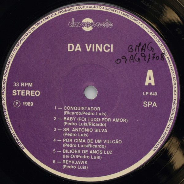 Da Vinci (3) - Conquistador