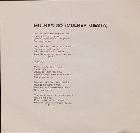 Luís Filipe - Mulher Só