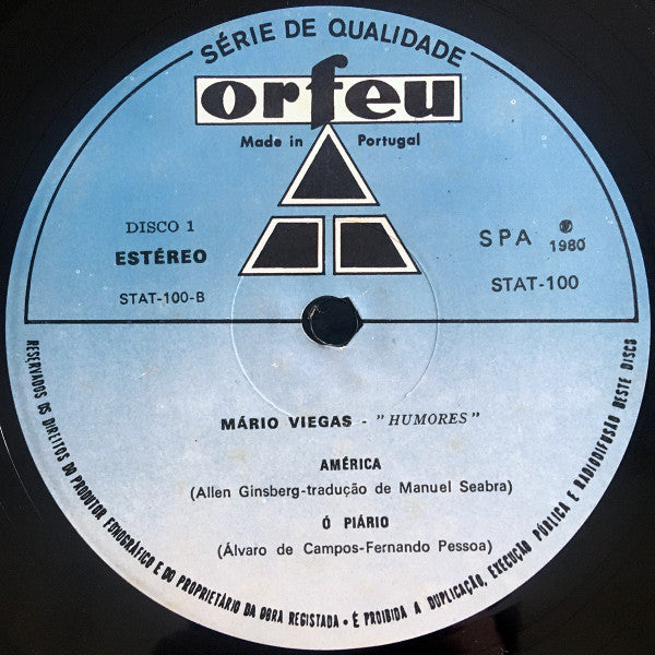 Mário Viegas - Humores