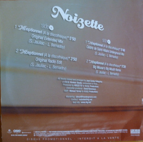 Noizette - X-ceptionnel