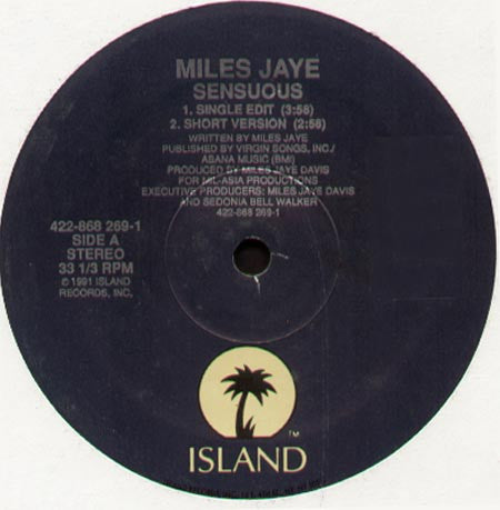 Miles Jaye - Sensuous