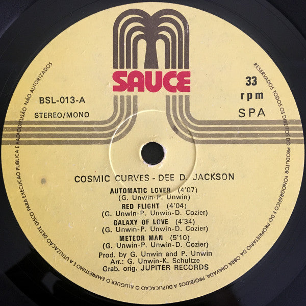 Dee D. Jackson - Cosmic Curves