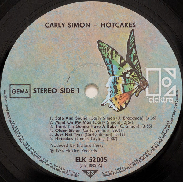 Carly Simon - Hotcakes