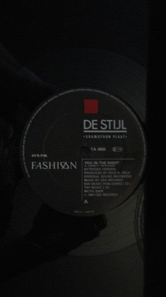 Fashion - You In The Night