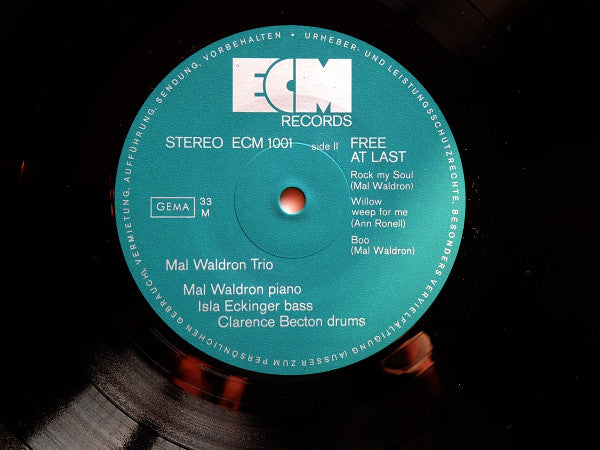 Mal Waldron Trio - Free At Last