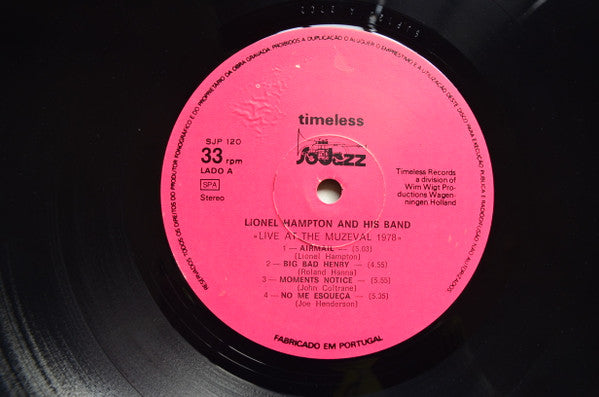 Lionel Hampton - Lionel Hampton And His Giants Live In Emmen/Holland