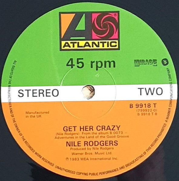 Nile Rodgers - Yum-Yum / Get Her Crazy