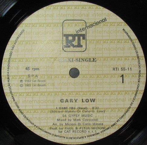 Gary Low - I Want You