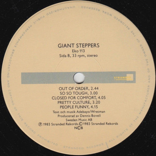 Giant Steppers - Giant Steppers