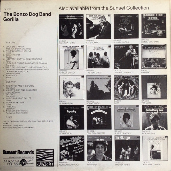Bonzo Dog Doo-Dah Band - Gorilla