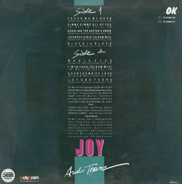 Joy (9) - Joy And Tears