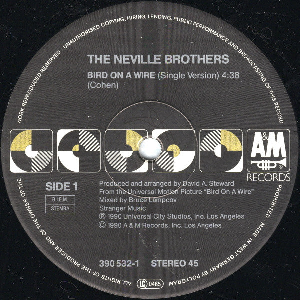 The Neville Brothers - Bird On A Wire