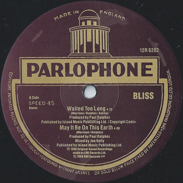 Bliss (10) - I Hear You Call