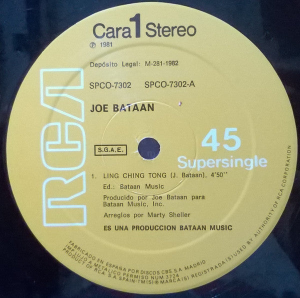 Joe Bataan - Ling Ching Tong
