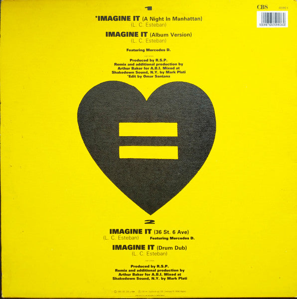 R.S.P. (2) - Imagine It (Arthur Baker Remix)