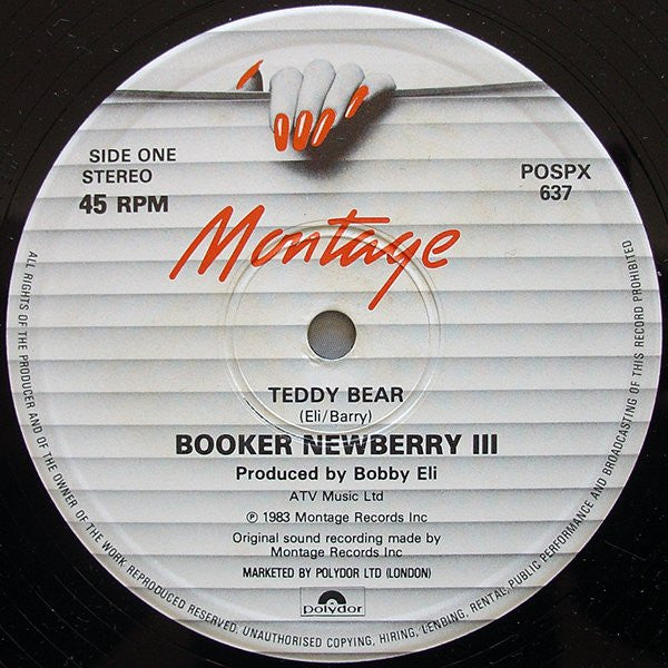 Booker Newberry III - Teddy Bear / Love Town (Froggy Mix)