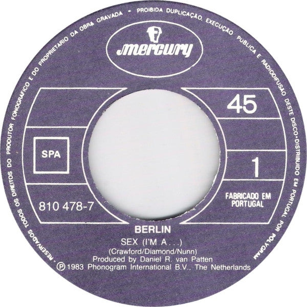 Berlin - Sex (I'm A...)