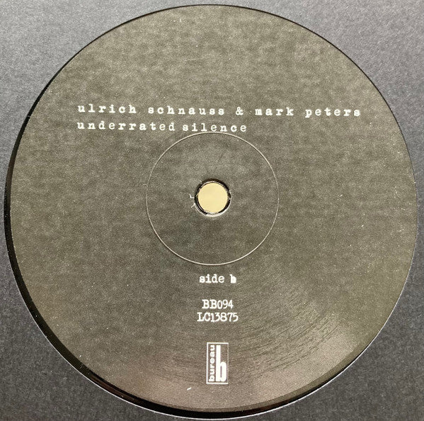 Ulrich Schnauss & Mark Peters (4) - Underrated Silence