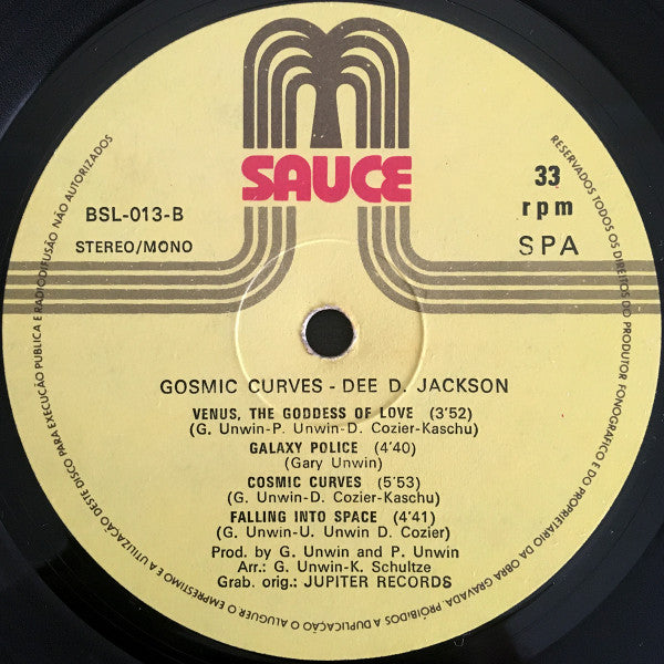 Dee D. Jackson - Cosmic Curves