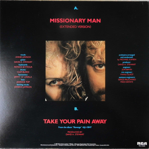 Eurythmics - Missionary Man