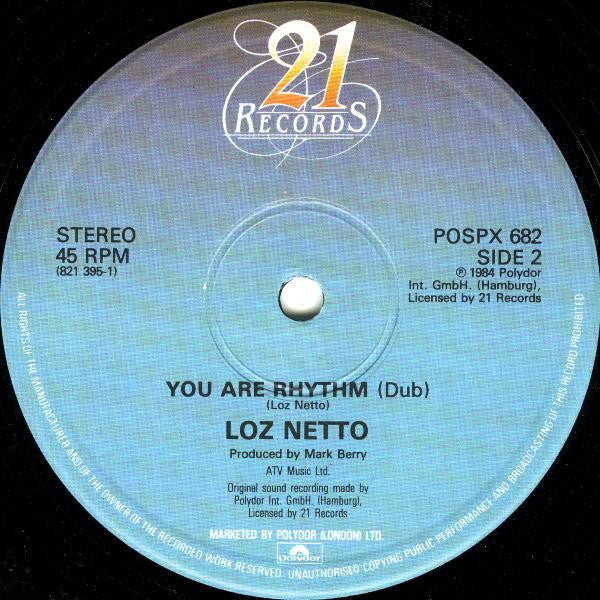 Loz Netto - You Are Rhythm