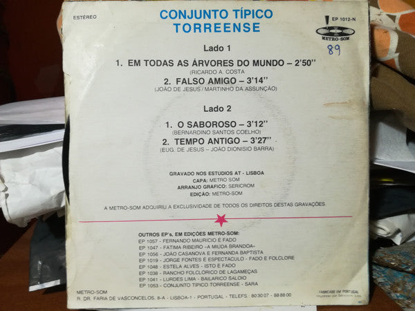 Conjunto Típico Torreense - Falso Amigo / Em Todas as Árvores Do Mundo