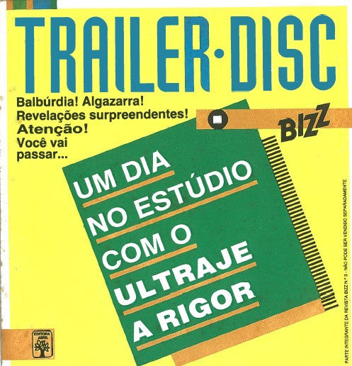 Ultraje A Rigor - Trailer Disc - Um Dia No Estúdio Com...