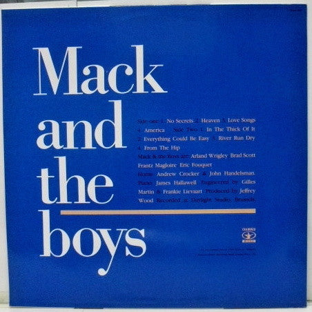 Mack And The Boys - From The Hip