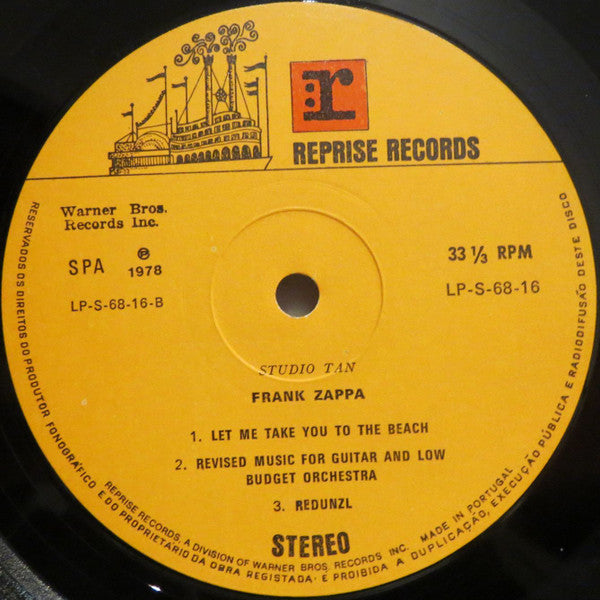 Frank Zappa - Studio Tan