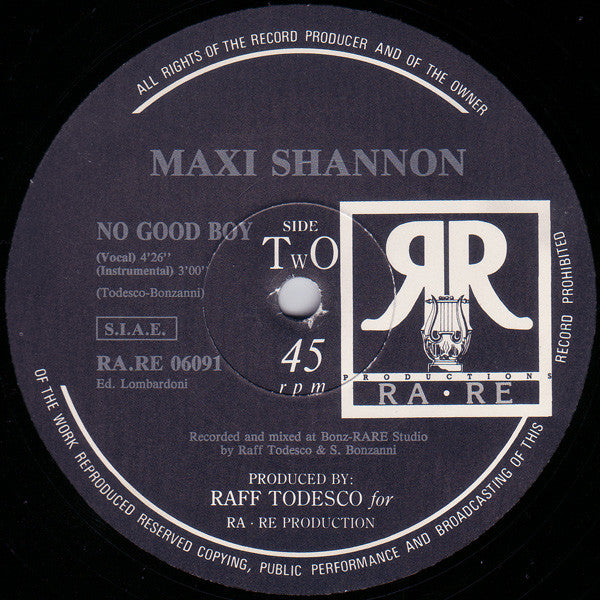 Maxi Shannon - No Good Boy