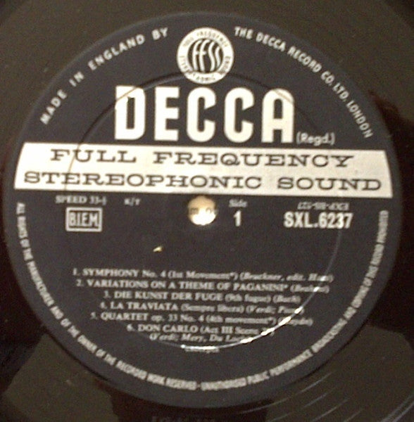 Various - Decca Stereo Sampler Album 1966