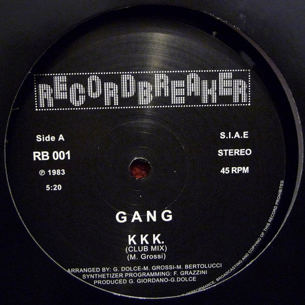 G.A.N.G. - KKK.