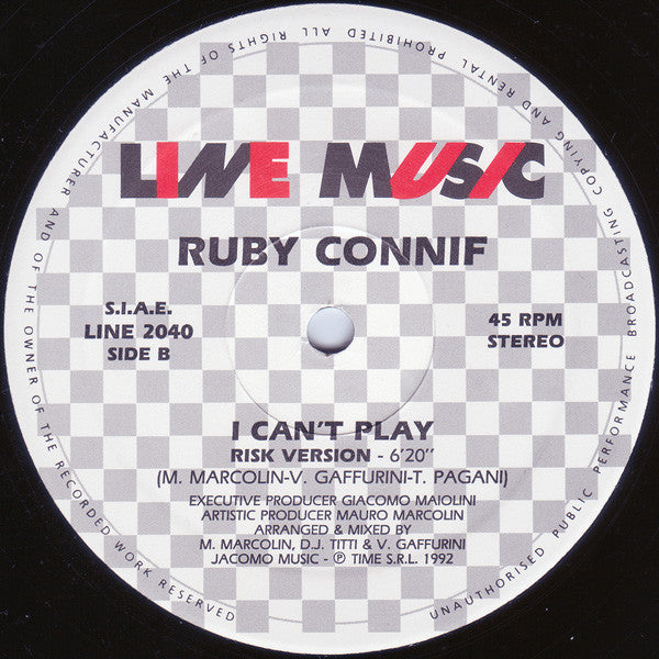 Ruby Connif - I Can't Play
