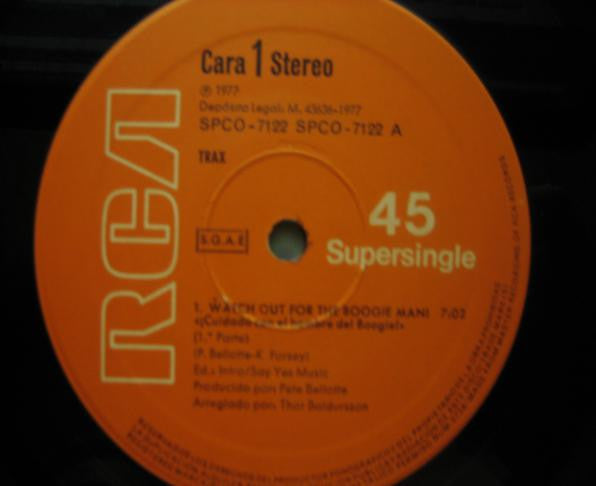 Trax - Watch Out For The Boogie Man