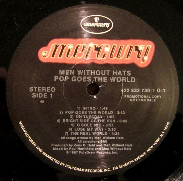 Men Without Hats - Pop Goes The World