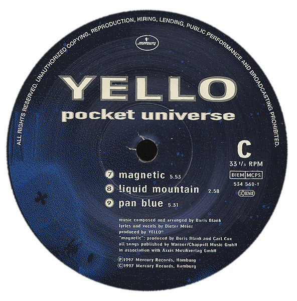Yello - Pocket Universe