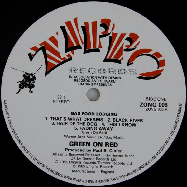 Green On Red - Gas Food Lodging