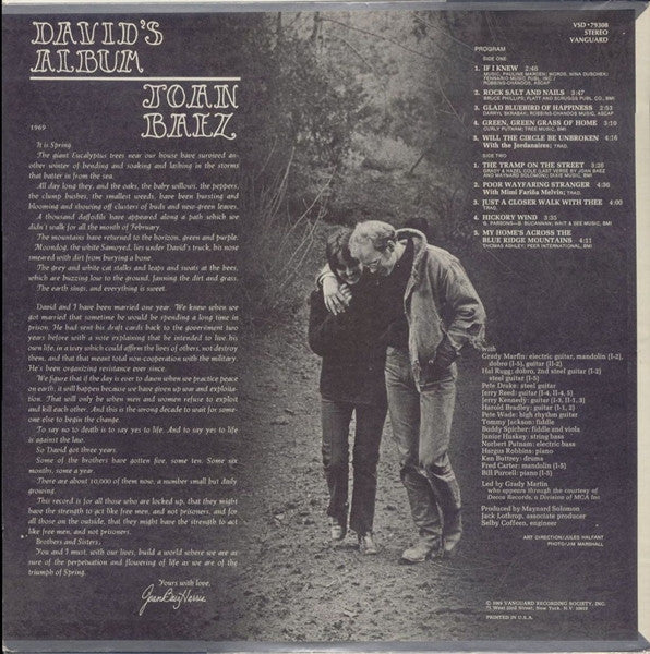 Joan Baez - David's Album