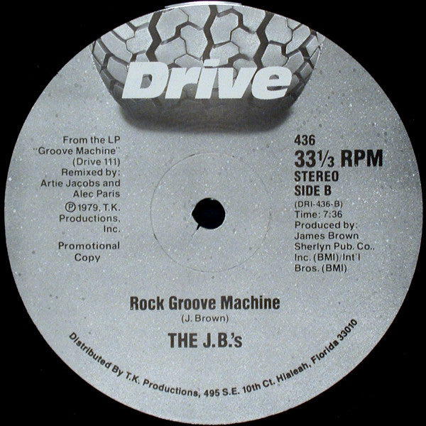 The J.B.'s - Just Wanna Make You Dance / Rock Groove Machine