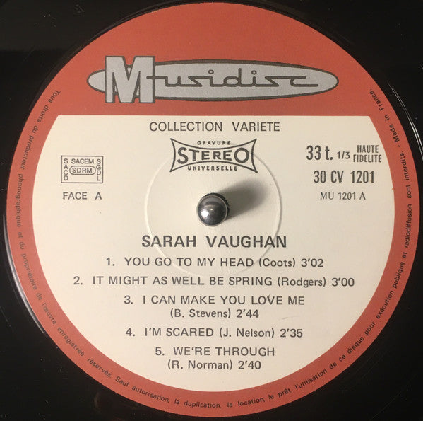 Sarah Vaughan - Singing Sweet And Sultry