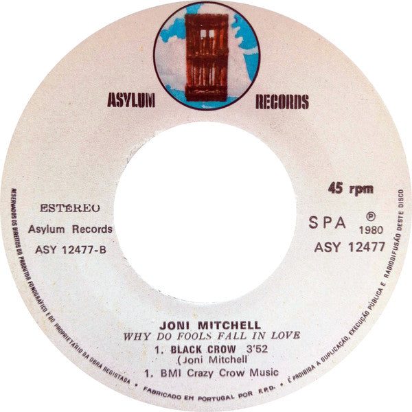 Joni Mitchell - Why Do Fools Fall In Love
