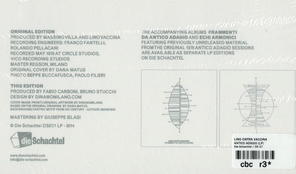 Lino Capra Vaccina - Antico Adagio