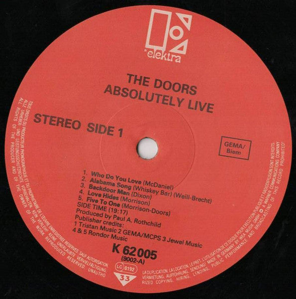 The Doors - Absolutely Live